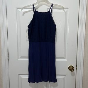 Lily Rose Navy Blue Dress